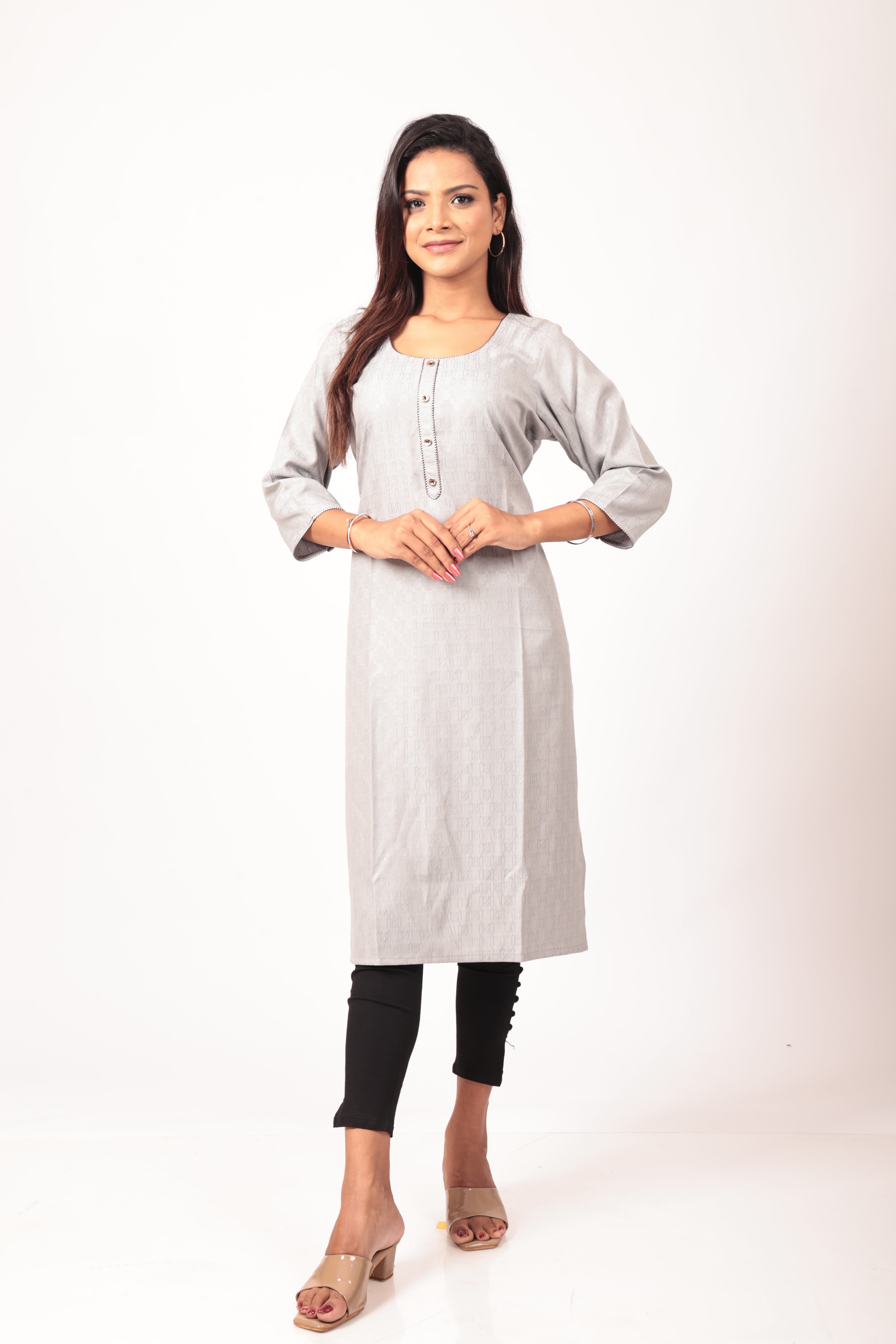 Elegant light blue Kurta