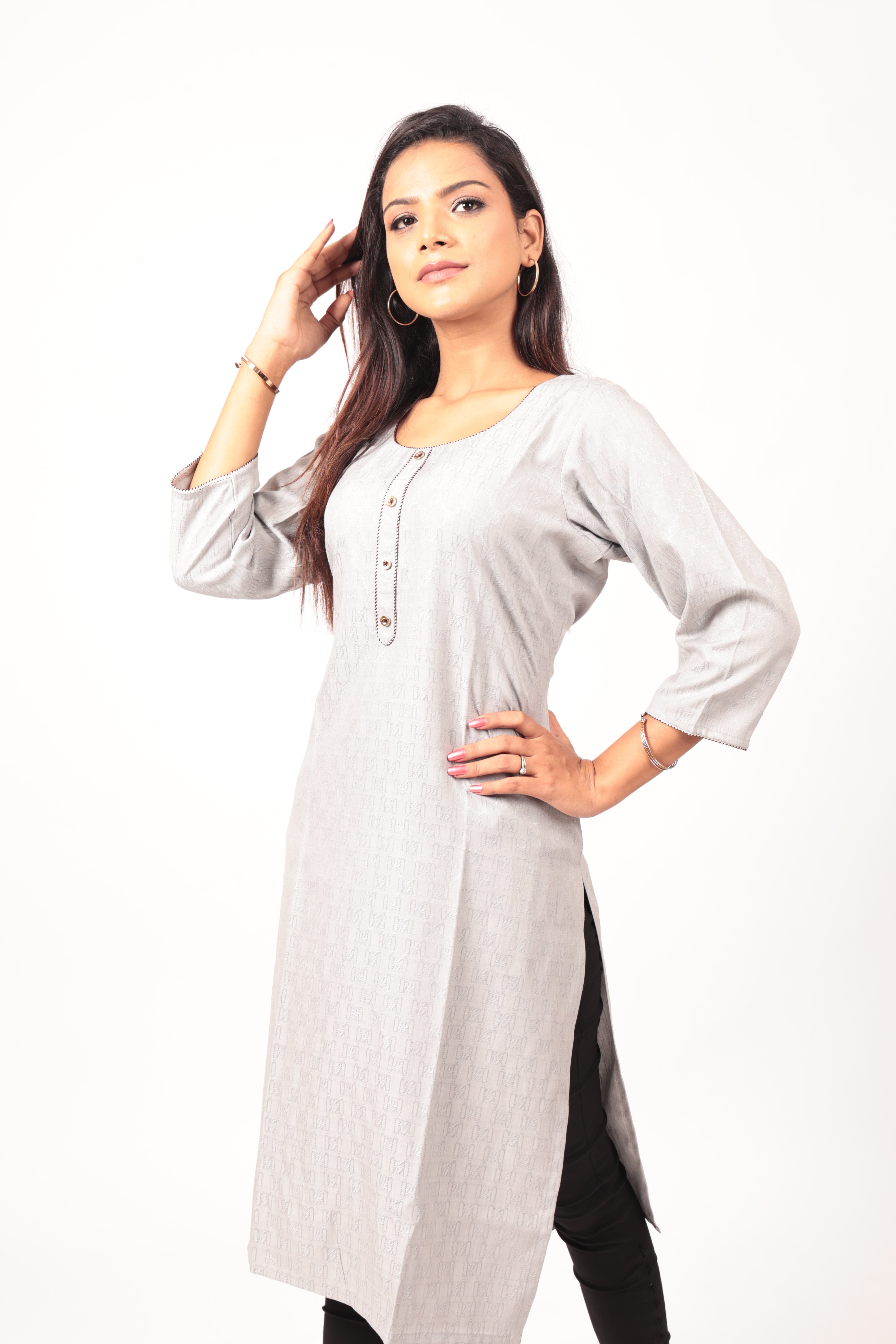 Elegant light blue Kurta