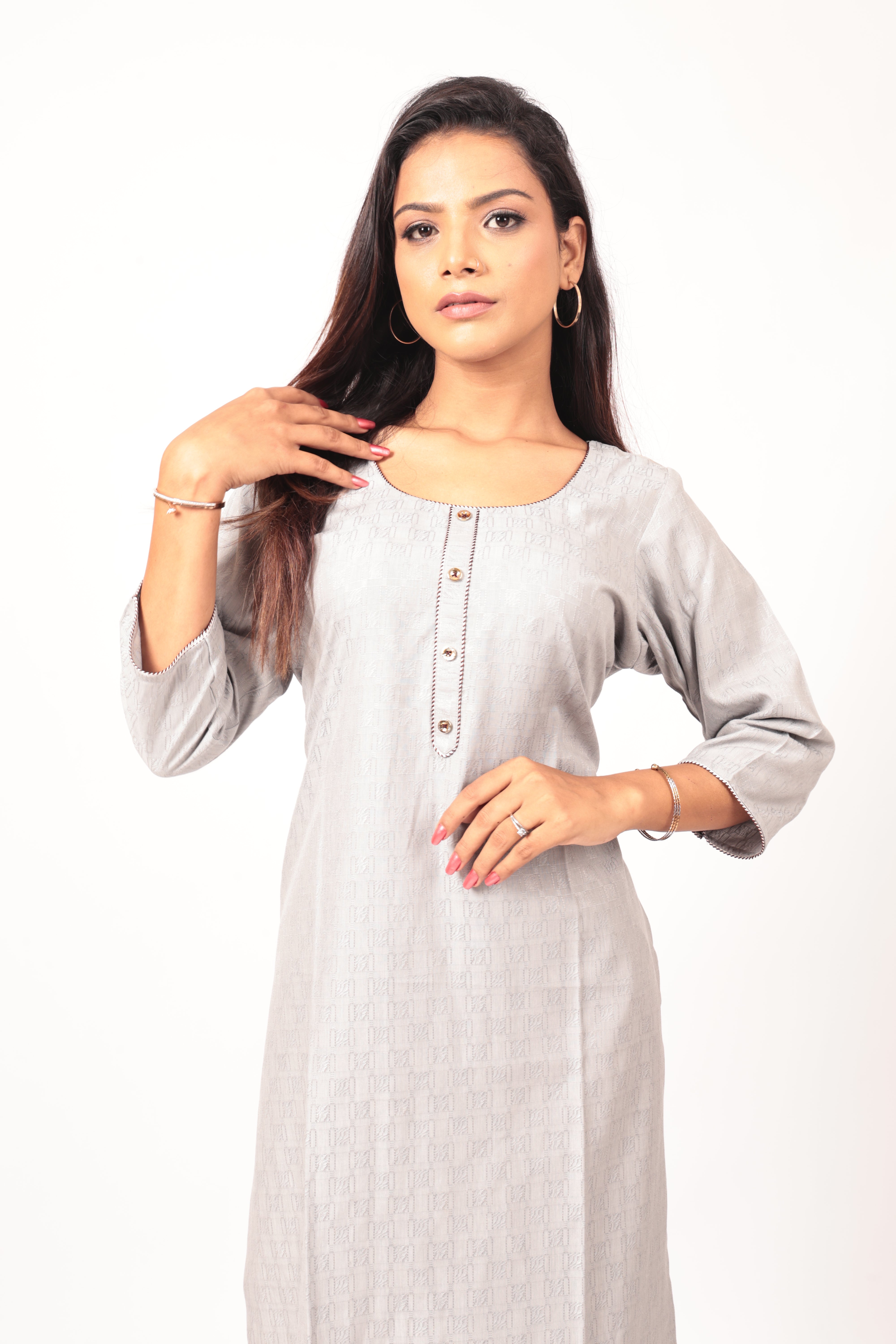 Elegant light blue Kurta