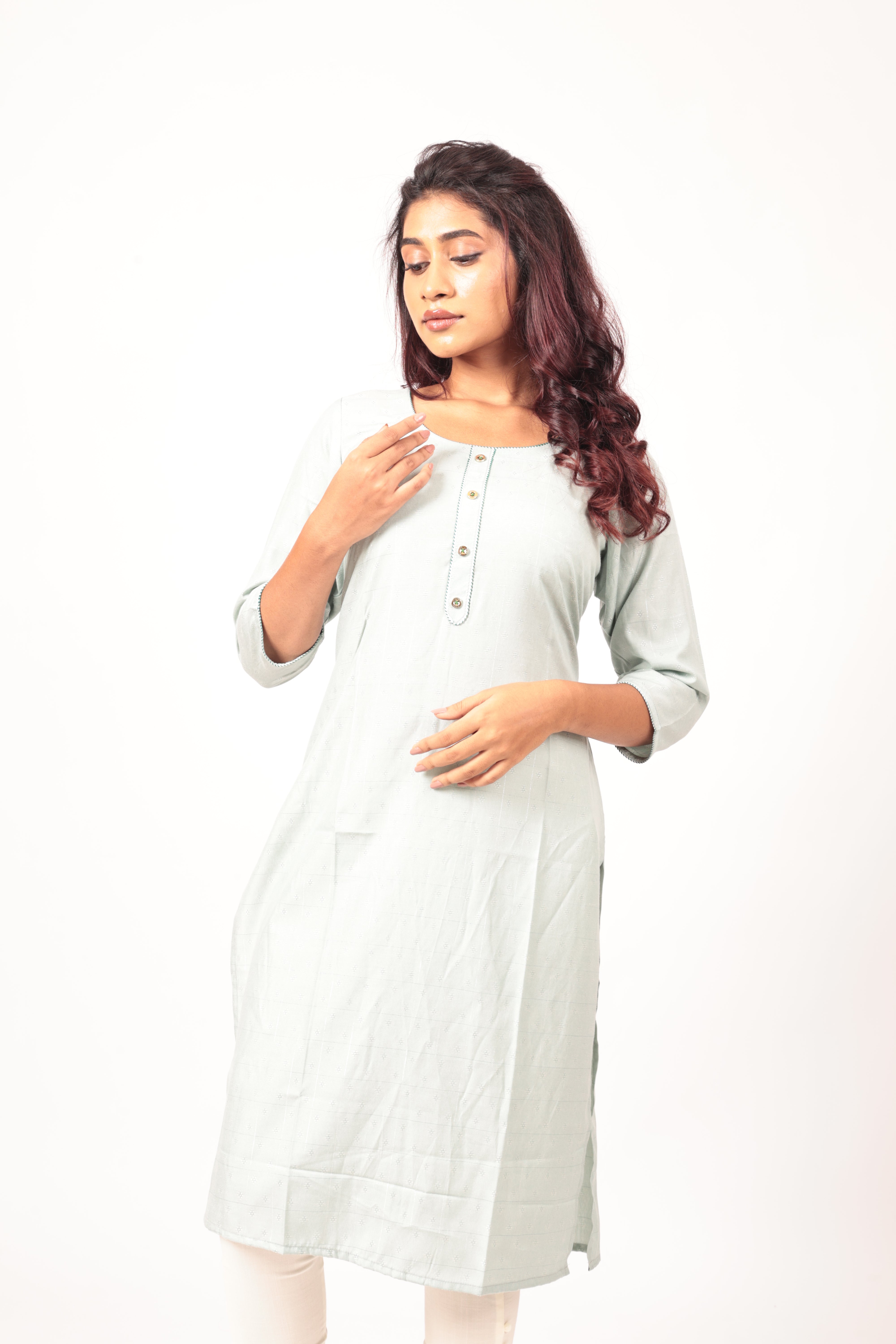 Elegant light blue Kurta