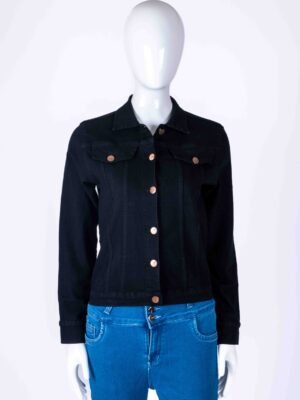 Women's Black Denim Jacket