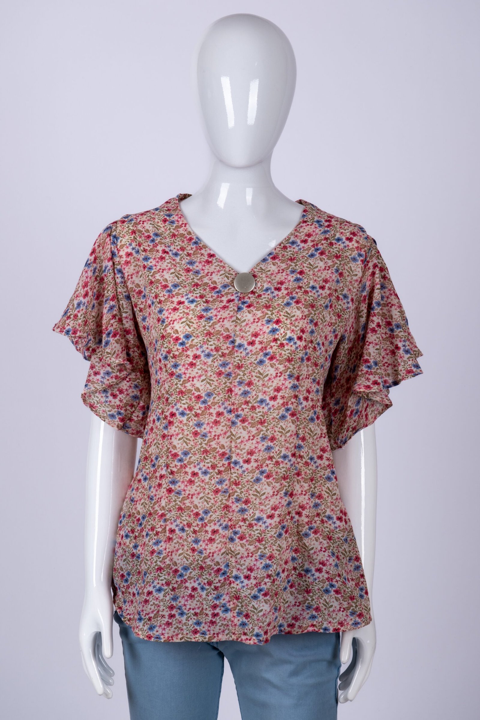 Women's Pink floral top