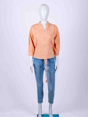 Women's Peach solid top