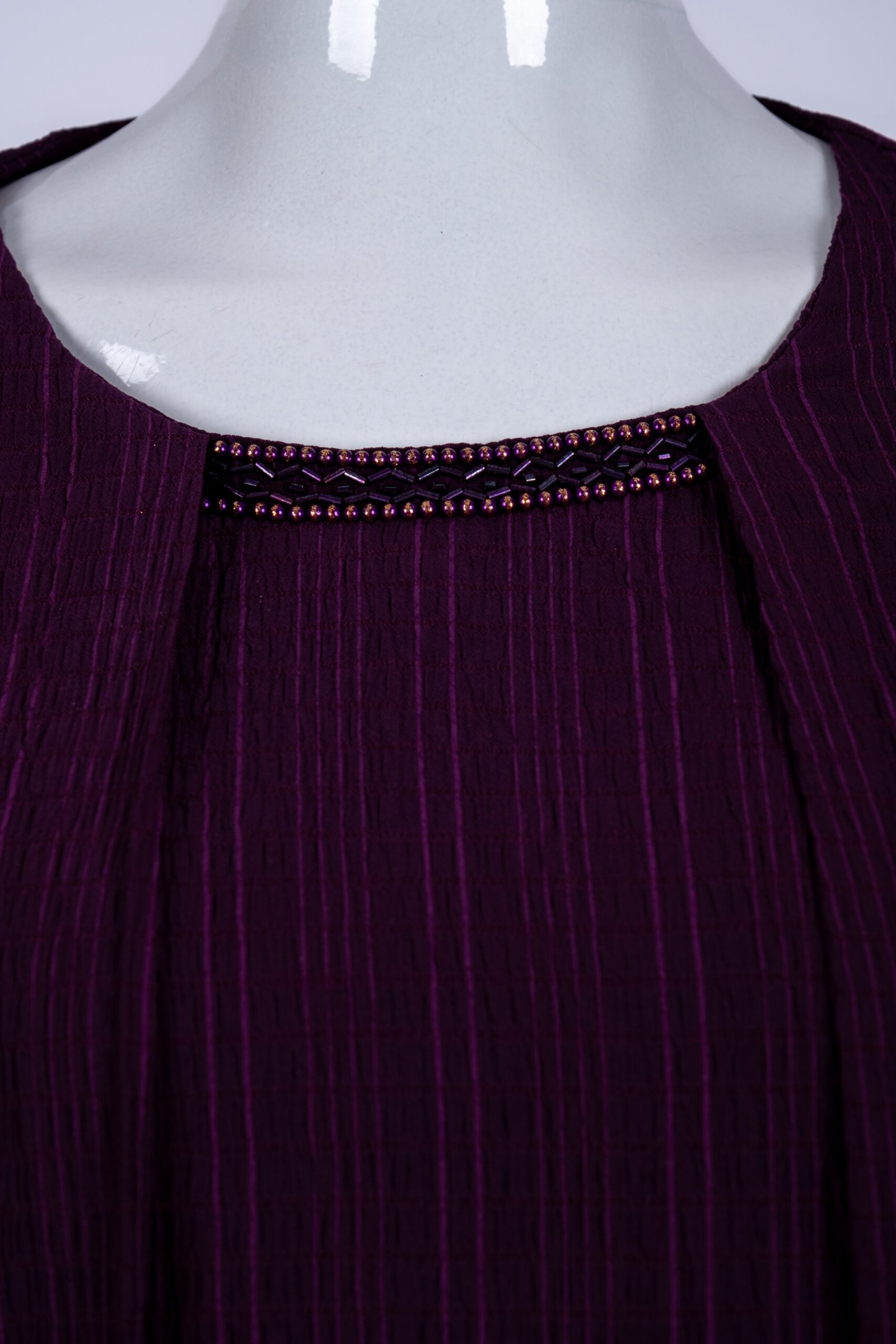 Women's Purple striped top